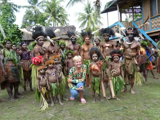 Jolanta Niwińska w Papui-Nowej Gwinei