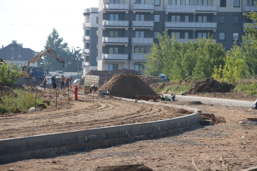 Budowa ciągu ulic: Falewicza, Tabortowskiego, Kaczkowskiego...