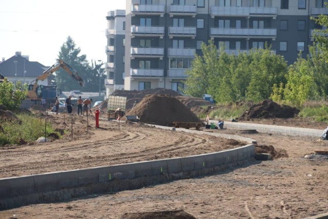 Budowa ciągu ulic: Falewicza, Tabortowskiego, Kaczkowskiego oraz DP1 na os Jana Pawła II w Grajewie