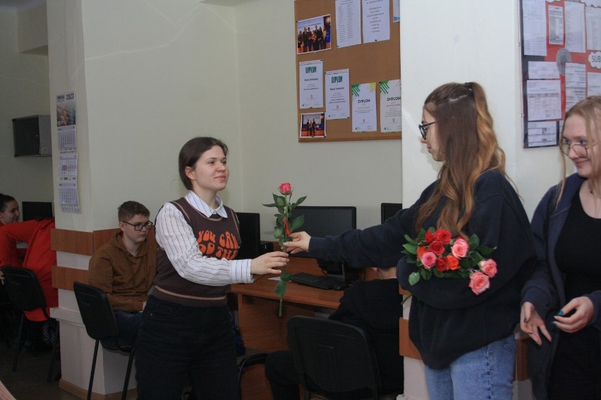 Walentynki 2023 w Zespole Szkół Ekonomicznych w Radomsku