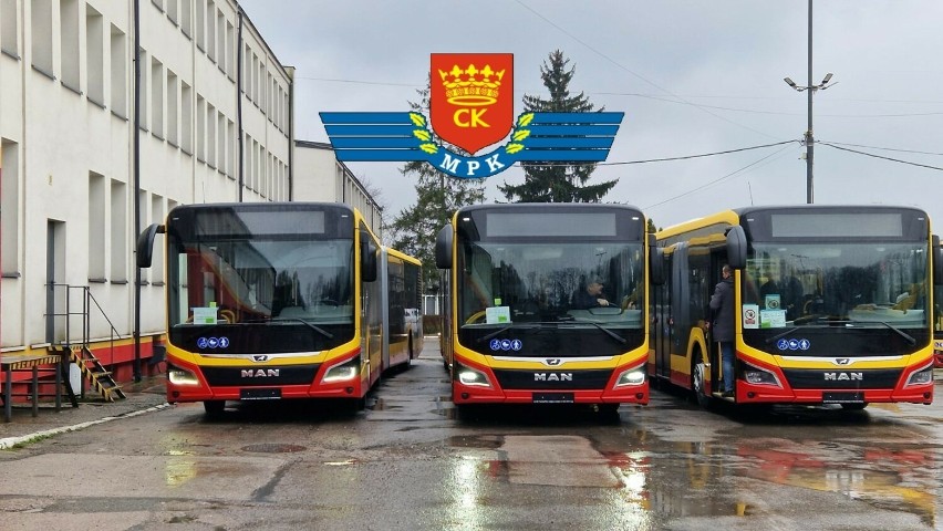 MPK w Kielcach zakupiło 19 nowoczesnych autobusów marki MAN.
