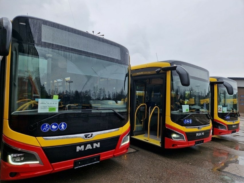 Nowe MANY ze Starachowic będą wozić pasażerów w Kielcach. Autobusy wyjadą na ulice już w marcu 
