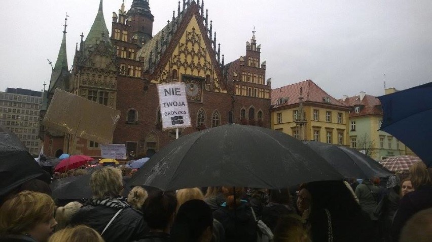 Czarny Protest we Wrocławiu