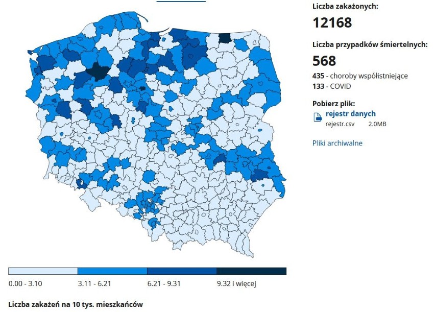 Koronawirus w Słupsku i powiecie słupskim: 43 nowe przypadki w mieście. Wzrost w całym kraju - 9.12.2020.