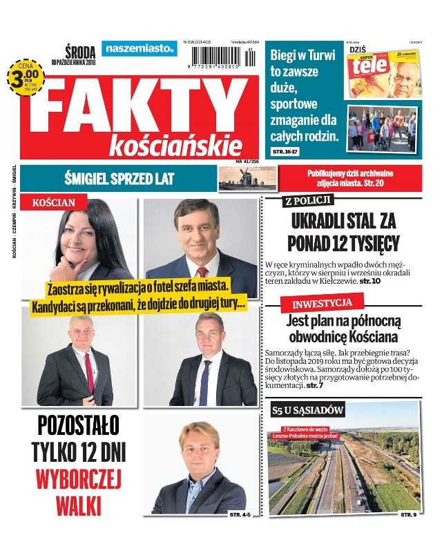 Nowe "Fakty Kościańskie" już w środę 10 października!