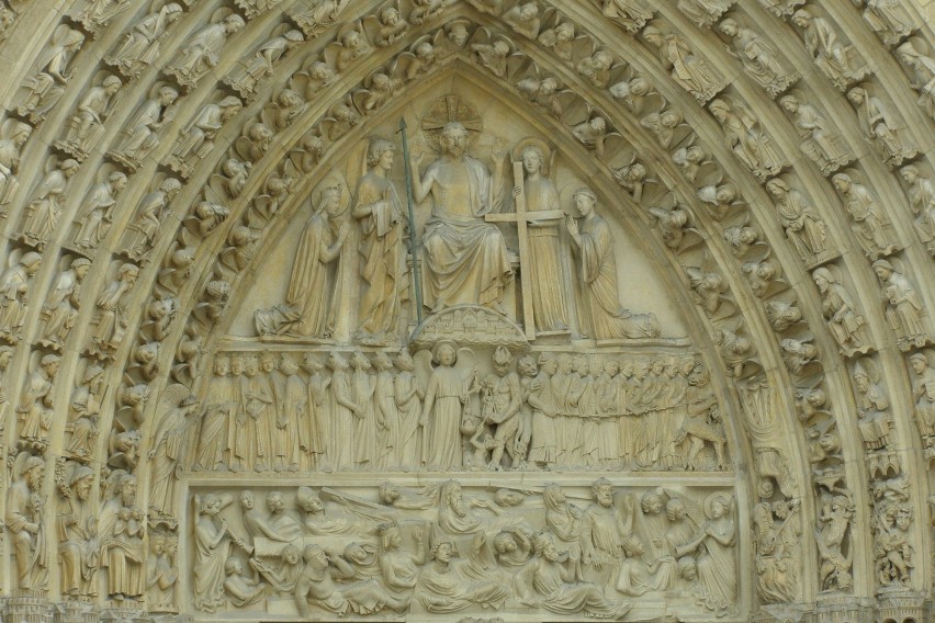Katedry gotyckie pełniły funkcję tzw. liber pauperum, księgi...