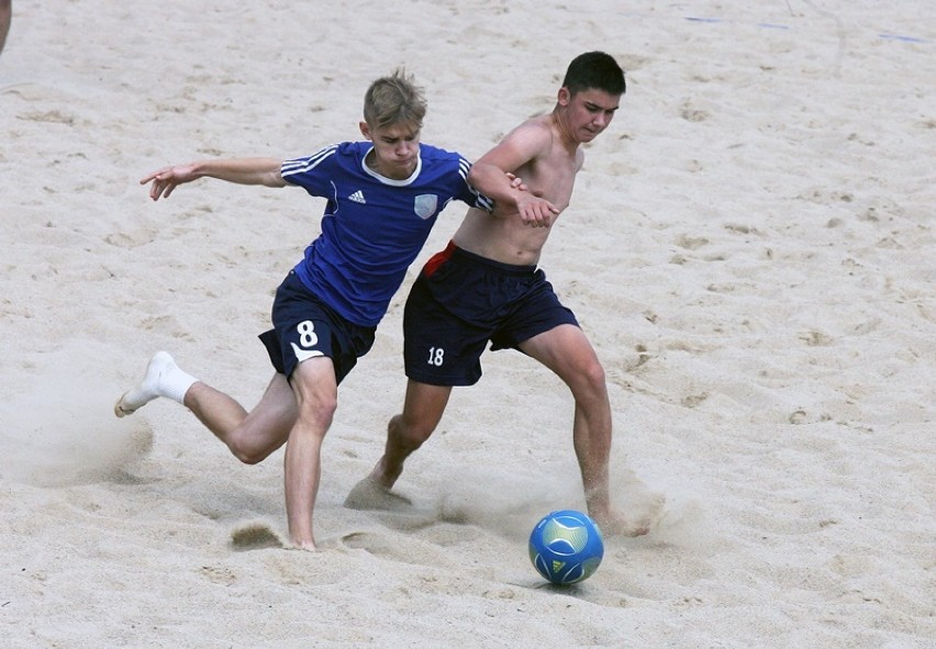 Turniej plażowej piłki nożnej Kormoran Cup.