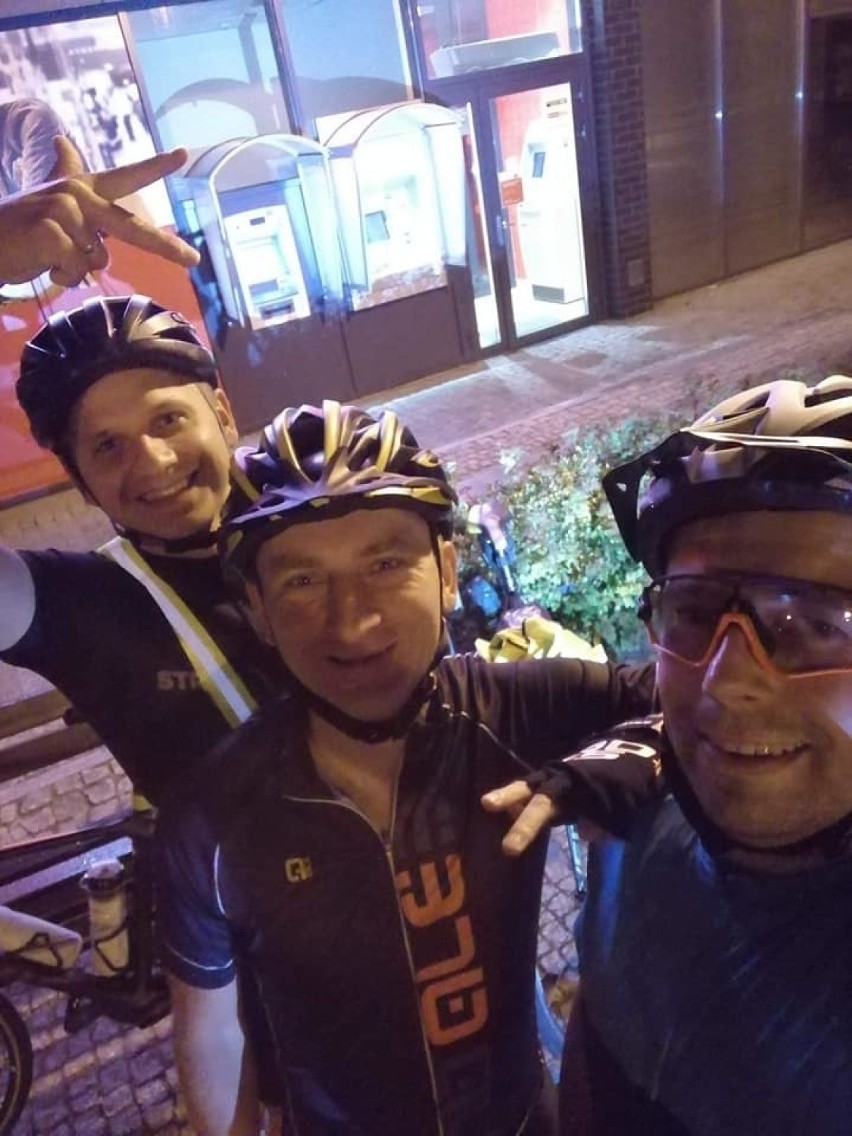 Trzech rowerzystów z Gubina rzuciło sobie trudne wyzwanie