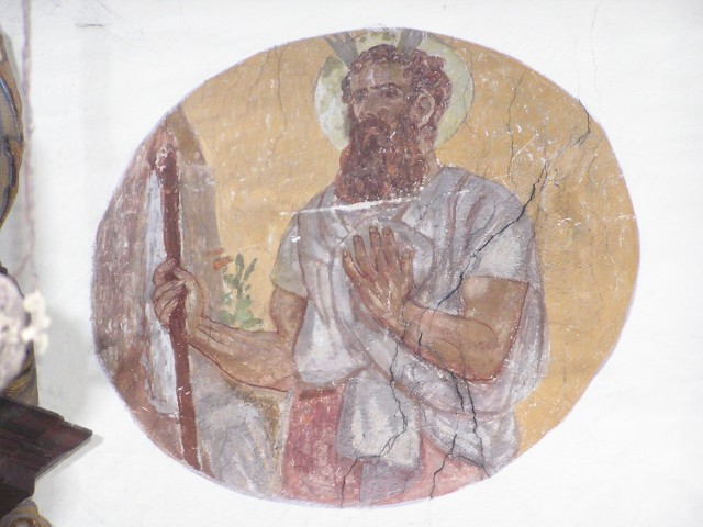 malowidła na ścianach kościoła w Świdnicy