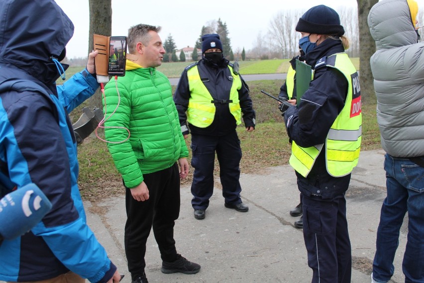 Strajk plantatorów buraków cukrowych w cukrowni Werbkowice. Zobacz zdjęcia