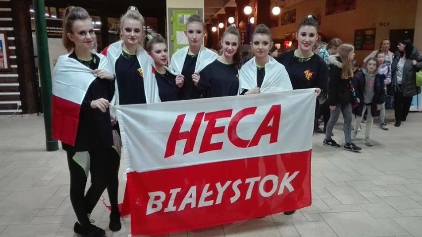 Heca Białystok z medalami Mistrzostw Świata w Tańcu