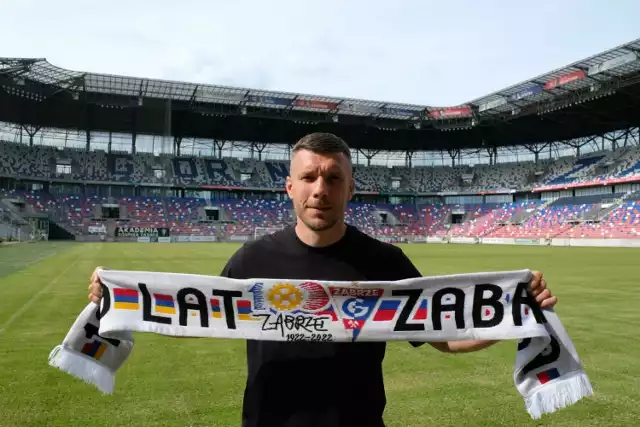 Lukas Podolski nie będzie obserwatorem przy procedurze sprzedaży Górnika Zabrze.
