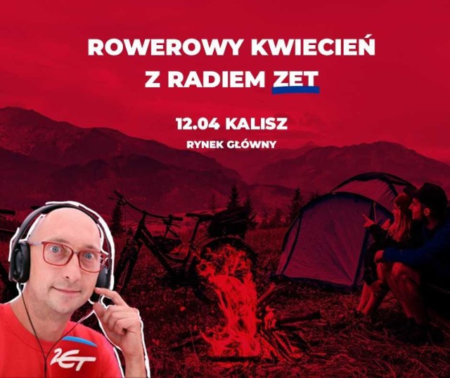 Akcja "Rowerowy kwiecień z Radiem ZET" zawita do Kalisza