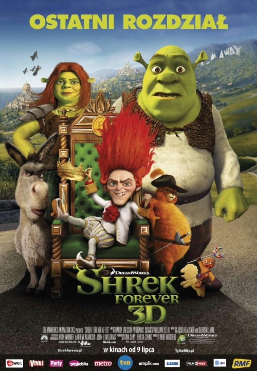 "Shrek Forever" - TVN, godz. 20:00

Życie Shreka i Fiony...