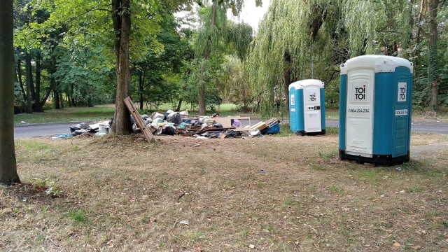 

- Park Poetów, niegdyś chluba naszego miasta to teraz jedynie pozarastane ścieżki, walające się odpadki i śmieci wyrzucane we wszystkie krzaki - twierdzi pan Staszek, mieszkaniec Zielonej Góry. -  Obecnie przy pętli autobusowej linii 23 znajdują się hałdy śmieci. Kiedyś ten park był bardziej popularny niż Park Tysiąclecia. Na pewno, gdyby to miejsce wróciło do dawnej świetności, cieszyłoby  oko mieszkańców jak i turystów - uważa mężczyzna.  

 Postanowiliśmy sami sprawdzić, jak prezentuje się obecnie to miejsce. Oczko wodne, w którym niegdyś rodzice karmili kaczki,  dziś odrzuca odorem. W wodzie obok  ptaków znajdziemy oponę. W parku walają się  puszki czy torebki - wyraźnie widać, że muszą leżeć już tak od dawna, bo częściowo są przysypane. Smutny widok…