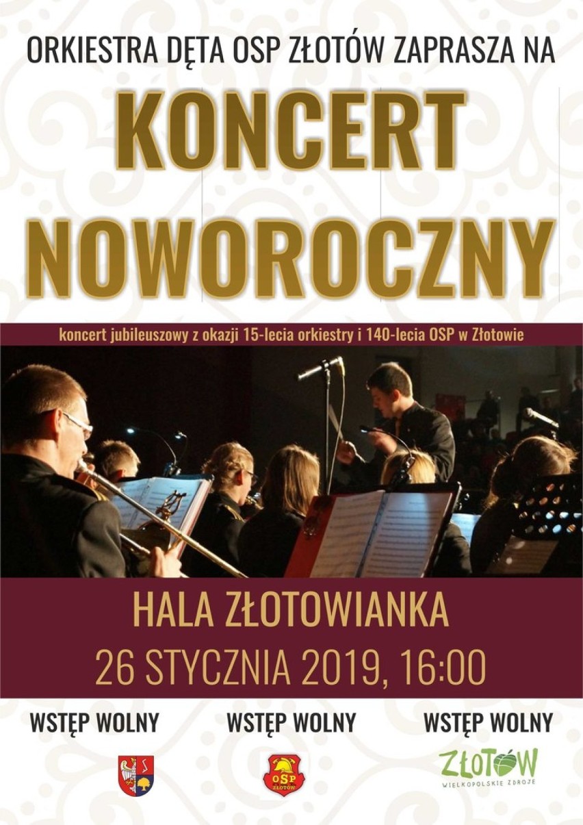 Plakat Koncert Noworoczny 2019