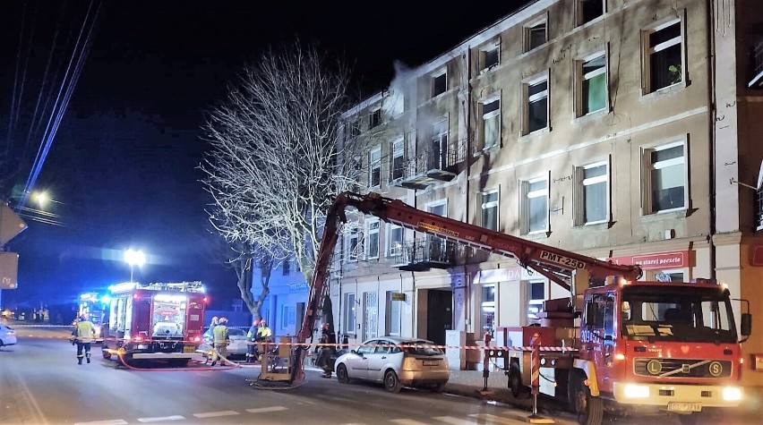 Nocny pożar w Zduńskiej Woli. Podpalacze aresztowani