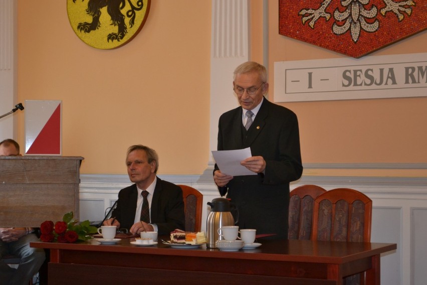 Pierwsza sesja Rady Miejskiej w Człuchowie