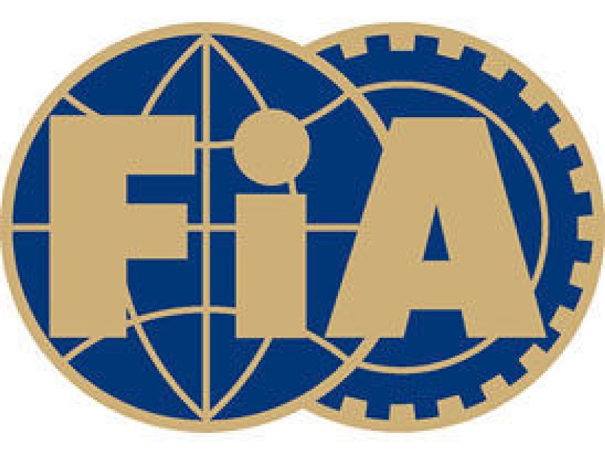 logo Międzynarodowej Federacji samochodowej (FIA)