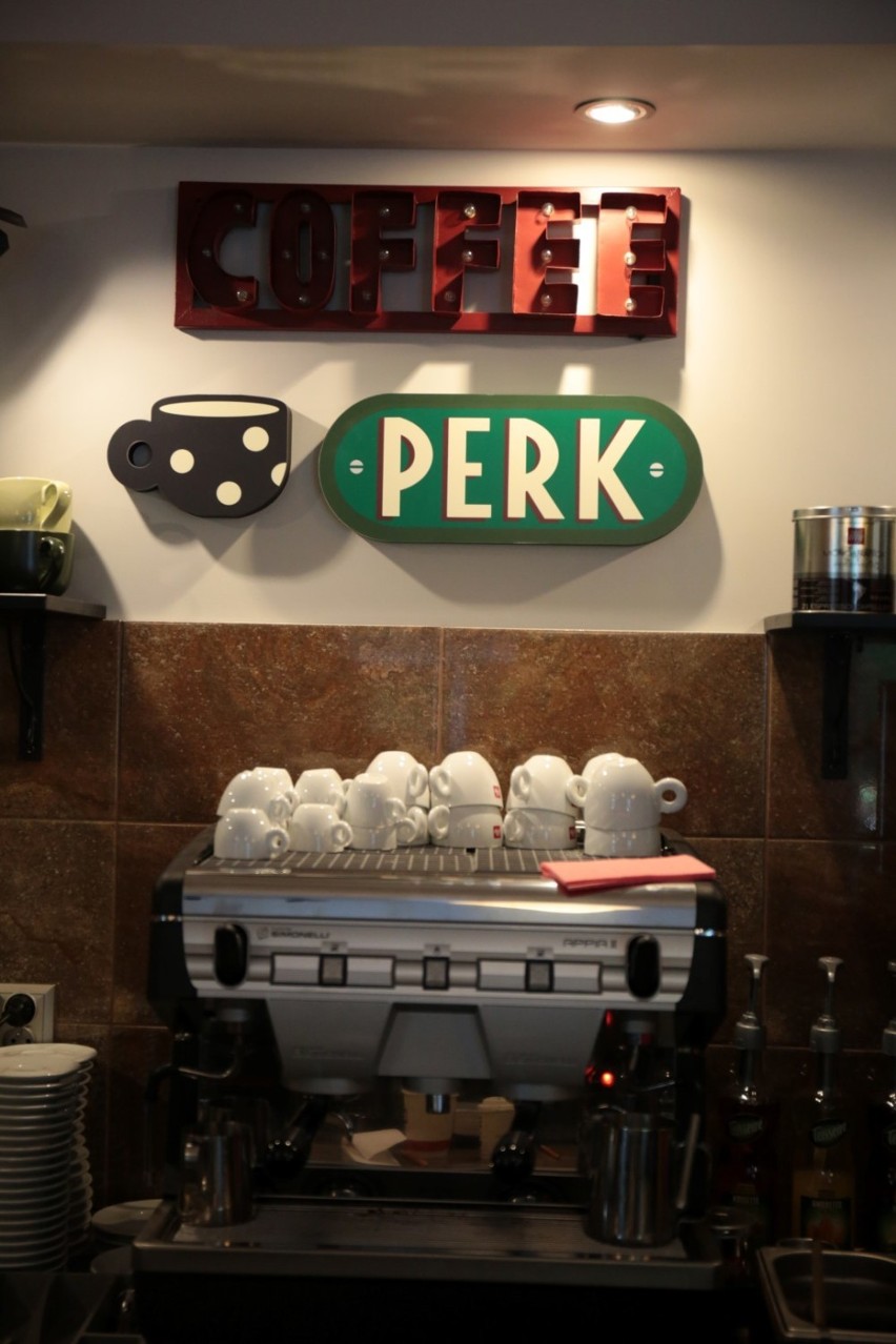  "Coffee Perk" w Gdańsku. Otwarto kawiarnię inspirowaną serialem "Przyjaciele"