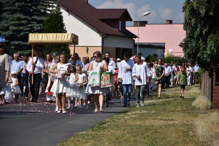 Procesja Bożego Ciała w Kuślinie