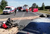 Gmina Kleszczów: Tragedia na drodze, nie żyją motocykliści