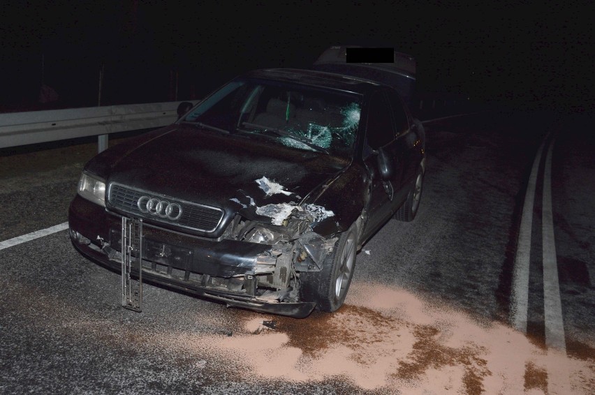 Tragiczny wypadek na drodze krajowej nr 67 w Cypriance