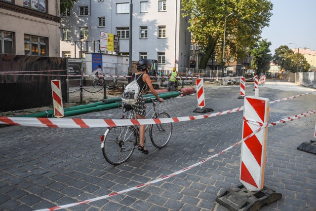 Skrzyżowanie Kraszewskiego i Szamarzewskiego znowu przejezdne