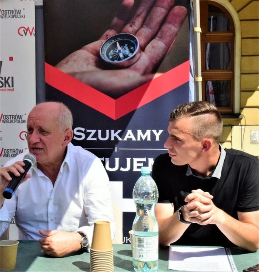 Konferencja prasowa Stowarzyszenia Szukamy i Ratujemy - Ostrów Wielkopolski