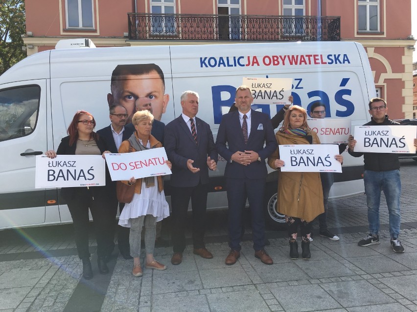 Łukasz Banaś otrzymał poparcie starosty częstochowskiego w wyborach do Senatu