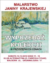 Malbork. Retrospektywna wystawa malarstwa Janiny Krajewskiej. Blisko 100 obrazów artystki zmarłej w tym roku