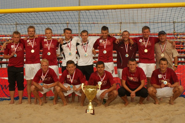 Hotel Continental jest mistrzem Polski w beach soccerze