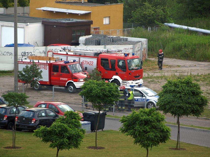 Wypadek na Wołodyjowskiego w Zabrzu. Fiat uno rozbił się na ogrodzeniu salonu renault [ZDJĘCIA]