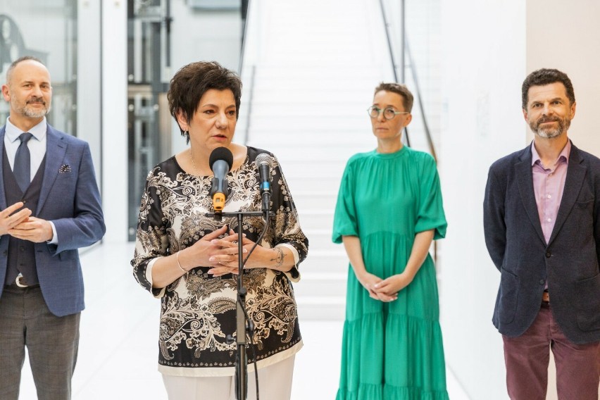 Wystawa "Znak i kolor " Rajmunda Ziemskiego w Mazowieckim Centrum Sztuki Współczesnej Elektrownia w Radomiu otwarta