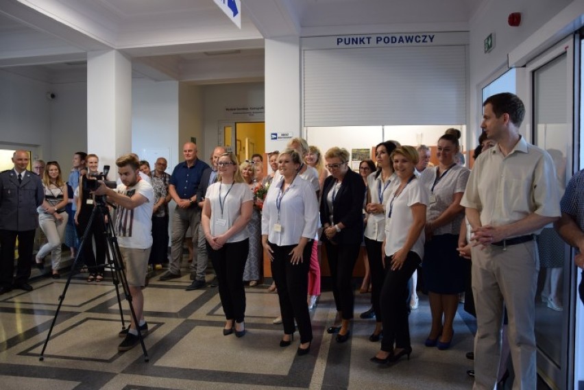 Pruszcz Gd.: Otwarcie sali obsługi Wydziału Komunikacji Starostwa Powiatowego po remoncie [ZDJĘCIA, WIDEO]