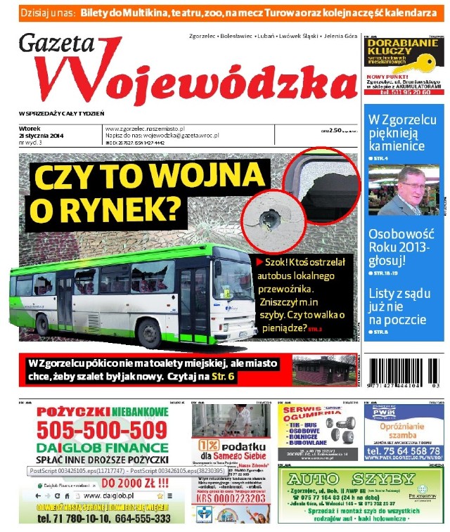 Gazeta Wojewódzka 21-27.01