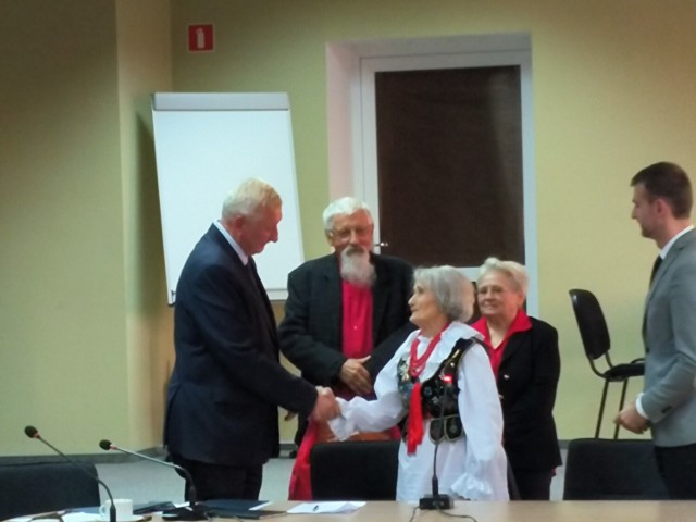 Maria Krzysztyniak została uhonorowana odznaką "Zasłużony dla Kultury Polskiej"