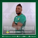 Nigeryjczyk Abdullahi Adekunle Oyedele, dla kibiców Abdul zawodnikiem Warty Sieradz!