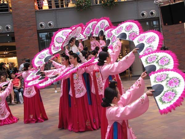W Bielsku tańczyła grupa z Korei Południowej