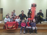 Strażacy z Mucharza przeszkolili najmłodszych mieszkańców gminy