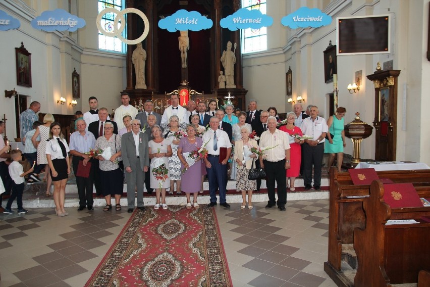 Małżeństwa z 50-letnim stażem z Gminy Mały Płock świętowały...