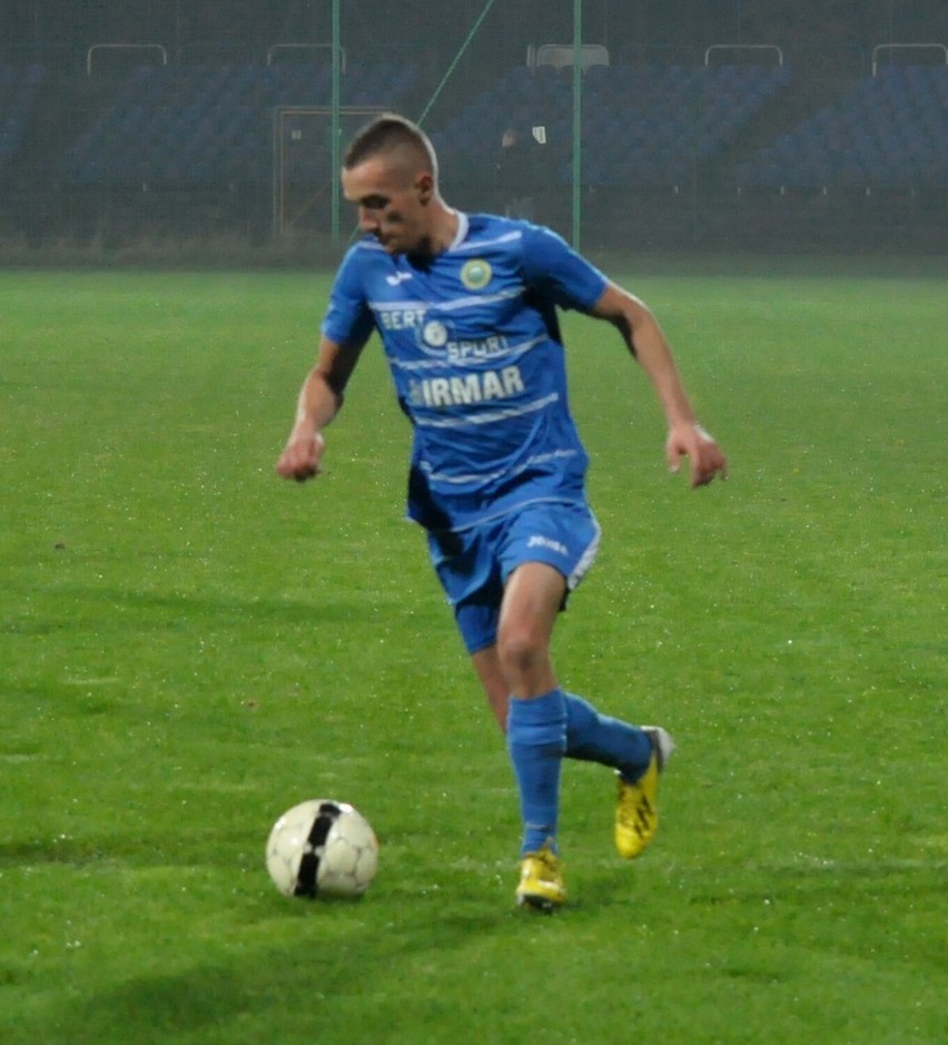 Mariusz Sierakowski w barwach Hutnika, 2015 rok.