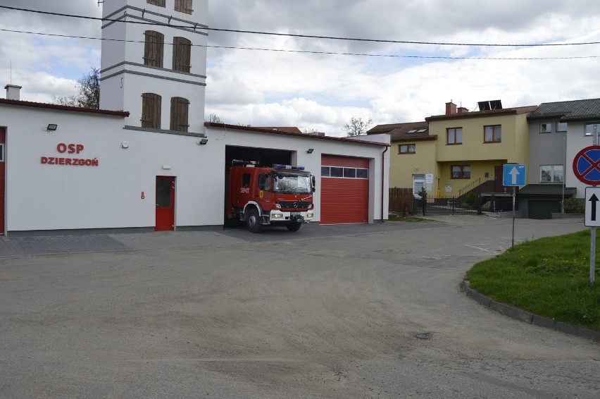 Wyjazd strażaków w Dzierzgoniu