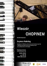 Urodziny Chopina w PCAS w Tomaszowie. Wystąpi Szymon Nehring