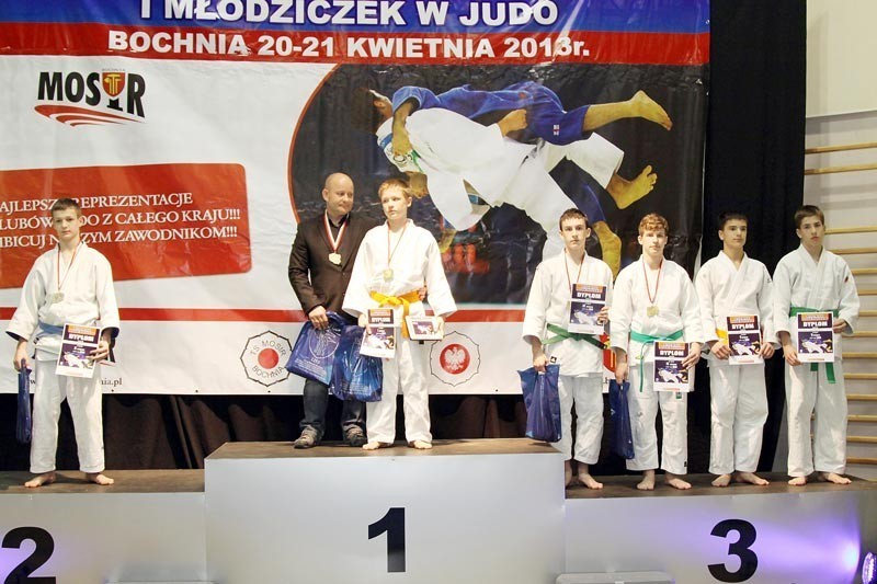 Mistrzostw Polski Młodzików i Młodziczek: złote walki judoków [ZDJĘCIA]