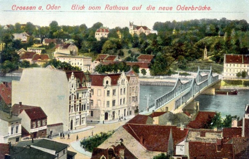 1910 rok okiem wieży krośnieńskiego ratusza.