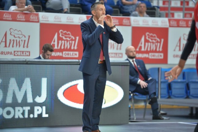 Dejan Mihevc nie jest już trenerem koszykarzy Anwilu Włocławek