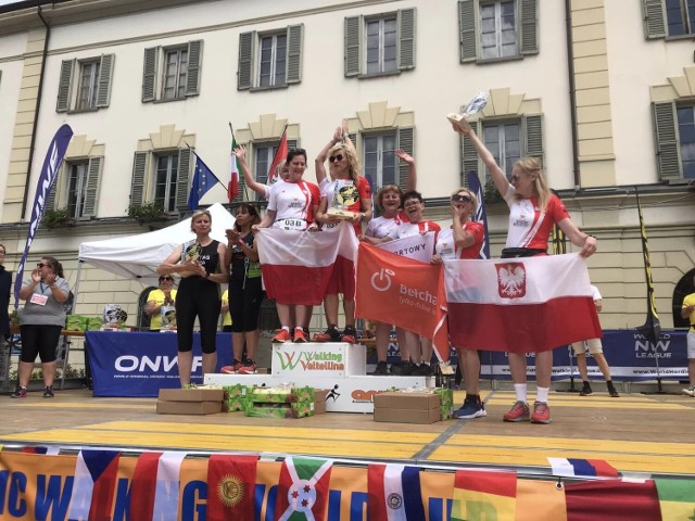 Przedstawiciele klubu Nordic Walking Bełchatów pojechali na mistrzostwa świata do Włoch
