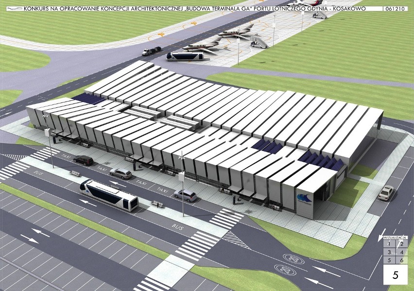 Zwycięska koncepcja terminala Portu Lotniczego...