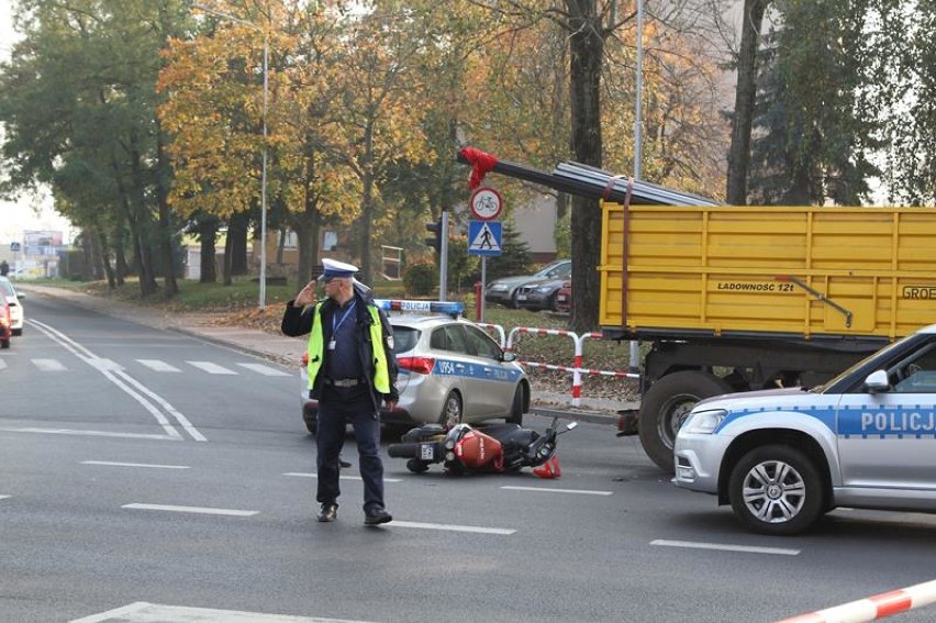 Wypadek w Wolsztynie